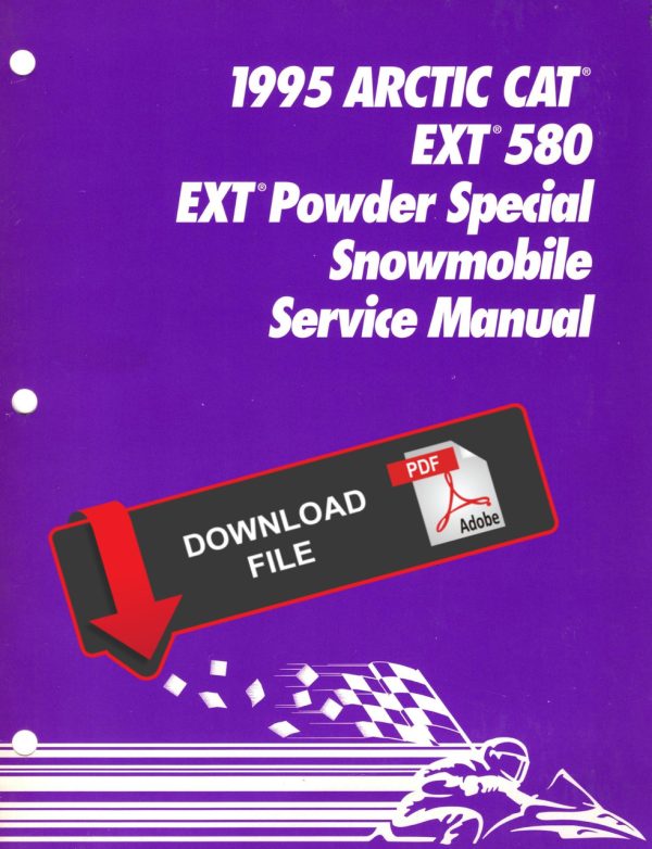 Arctic Cat 1995 EXT Powder Special Snowmobile Service Manual