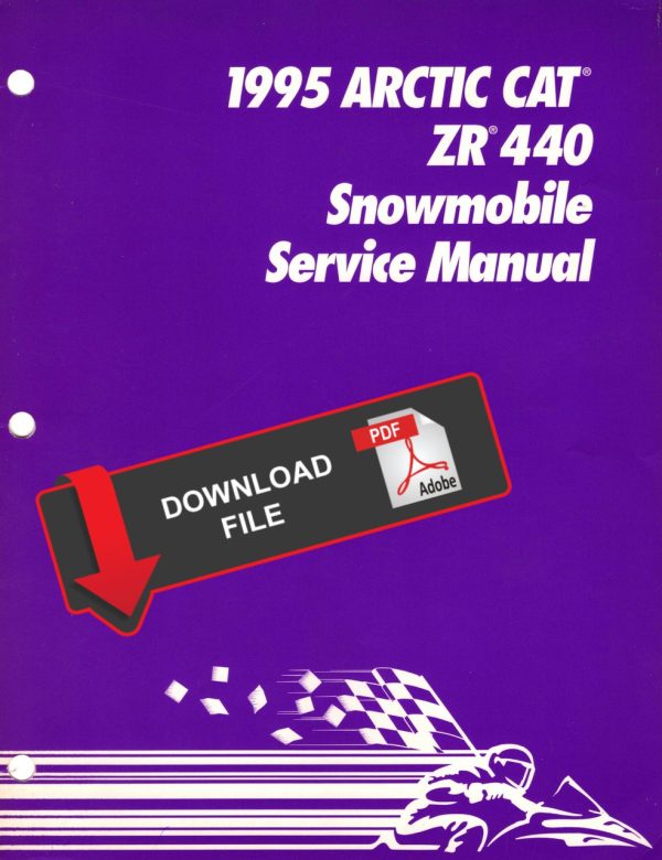 Arctic Cat 1995 ZR 440 Snowmobile Service Manual