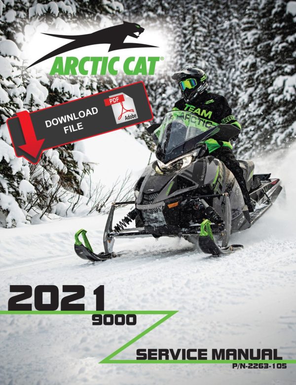 Arctic Cat 2021 ZR 9000 Thundercat 137 ARS II w/ ATAC Service Manual