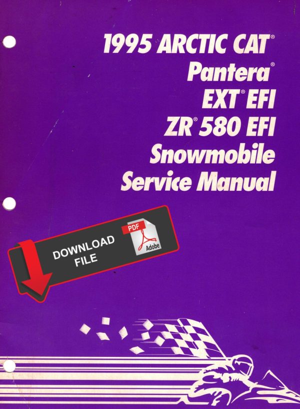 Arctic Cat 1995 Pantera Snowmobile Service Manual