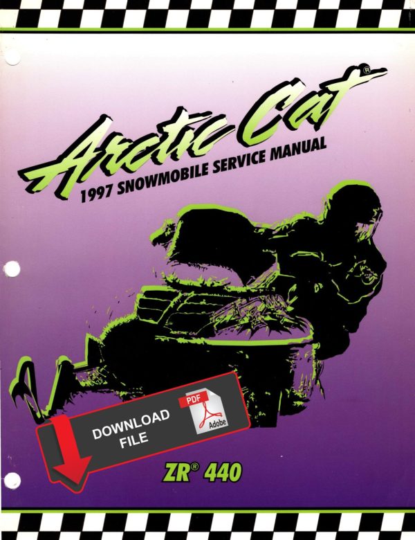 Arctic Cat 1997 ZR 440 Service Manual