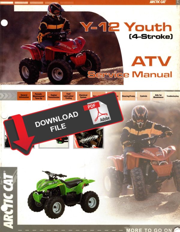 Arctic Cat 2004 Y-12 4-Stroke ATV Service Manual