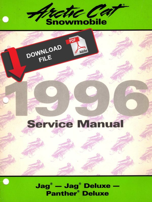 Arctic Cat 1996 Panther Deluxe Service Manual