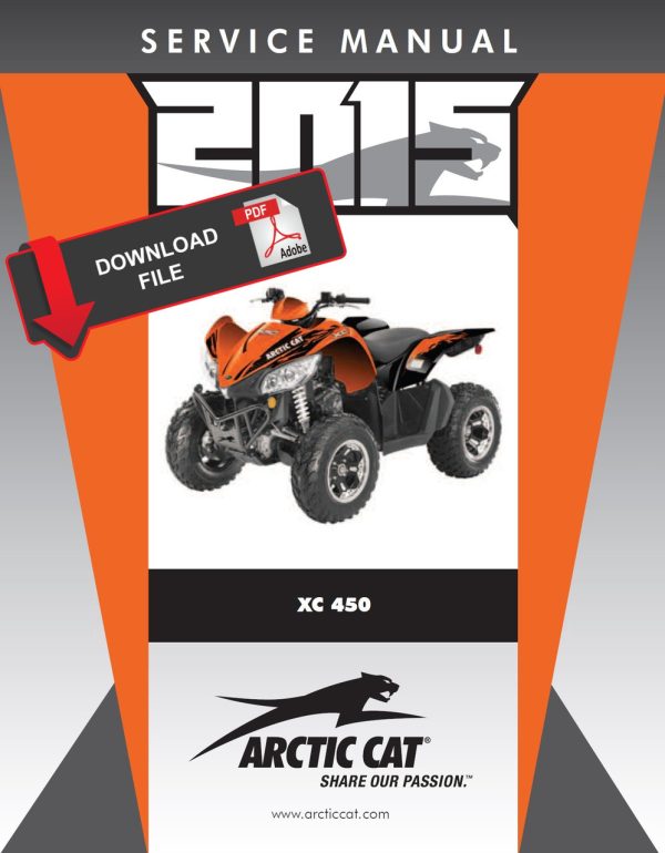 Arctic Cat 2015 XC 450 Service Manual