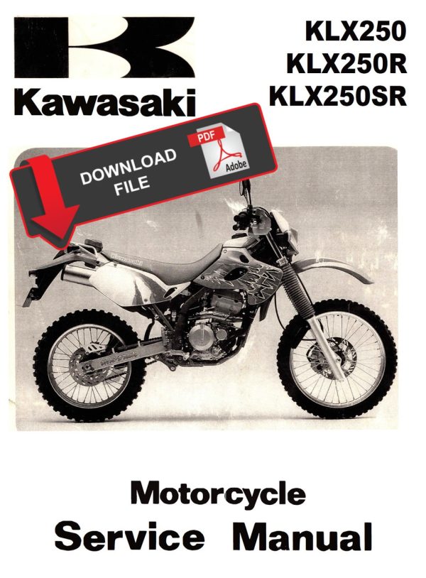 Kawasaki 1993 KLX250R Service Manual