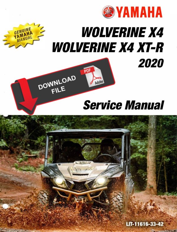 Yamaha 2020 Wolverine X4 SE Service Manual