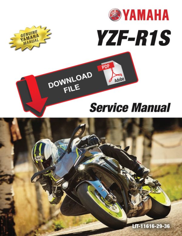 Yamaha 2016 YZF-R1S Service Manual