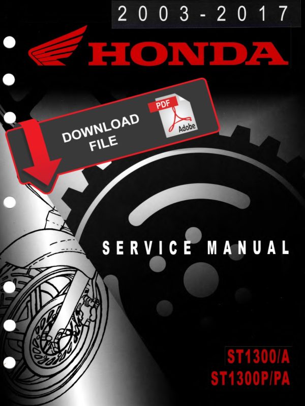 Honda 2016 ST1300 Service Manual