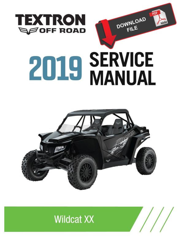 Textron Arctic Cat 2019 Wildcat XX Limited Service Manual