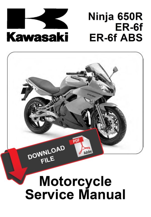 Kawasaki 2010 ER-6F ABS Service Manual