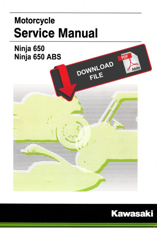 Kawasaki 2018 Ninja 650 Service Manual