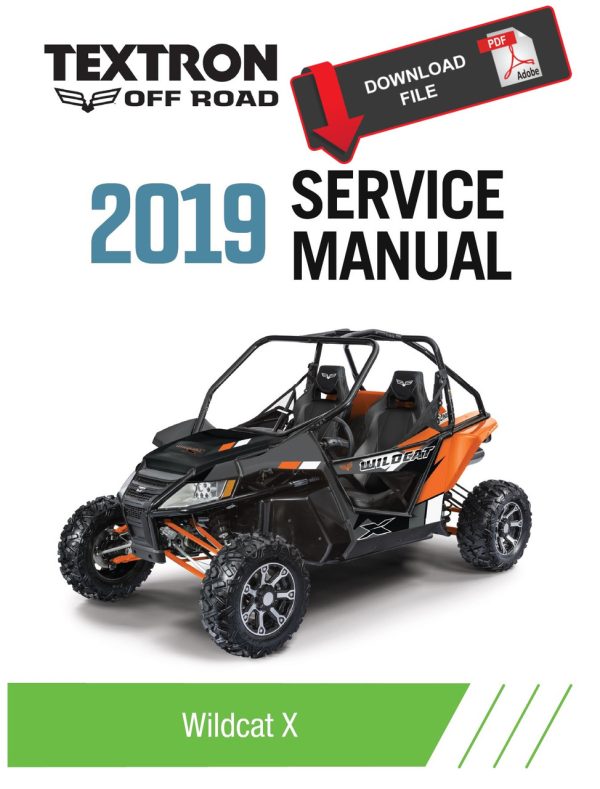 Textron Arctic Cat 2019 Wildcat X Service Manual