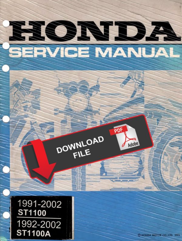 Honda 1995 ST1100A Service Manual