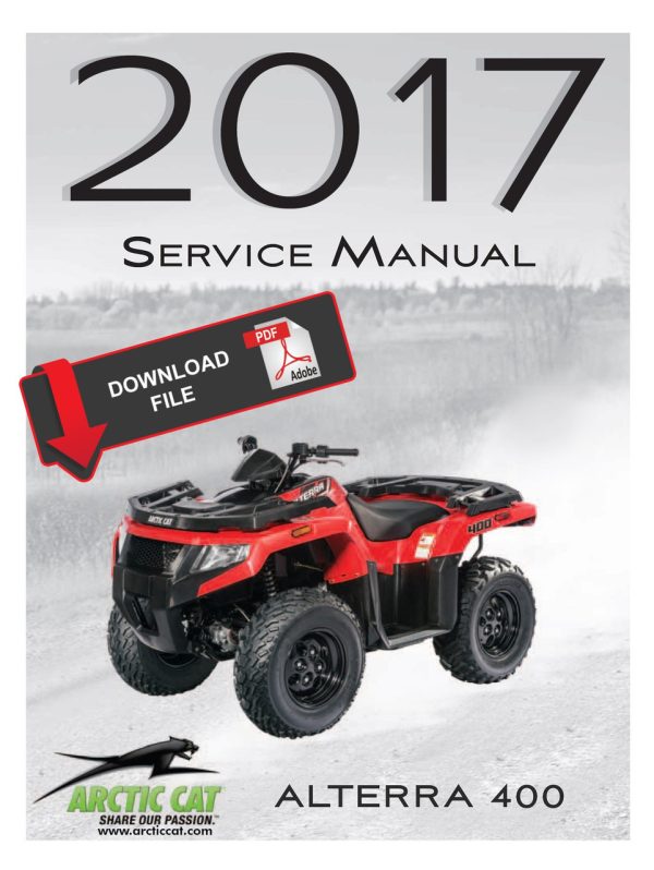 Arctic Cat 2017 Alterra 400 Service Manual