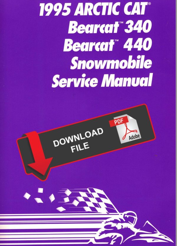 Arctic Cat 1995 Bearcat 440 Snowmobile Service Manual