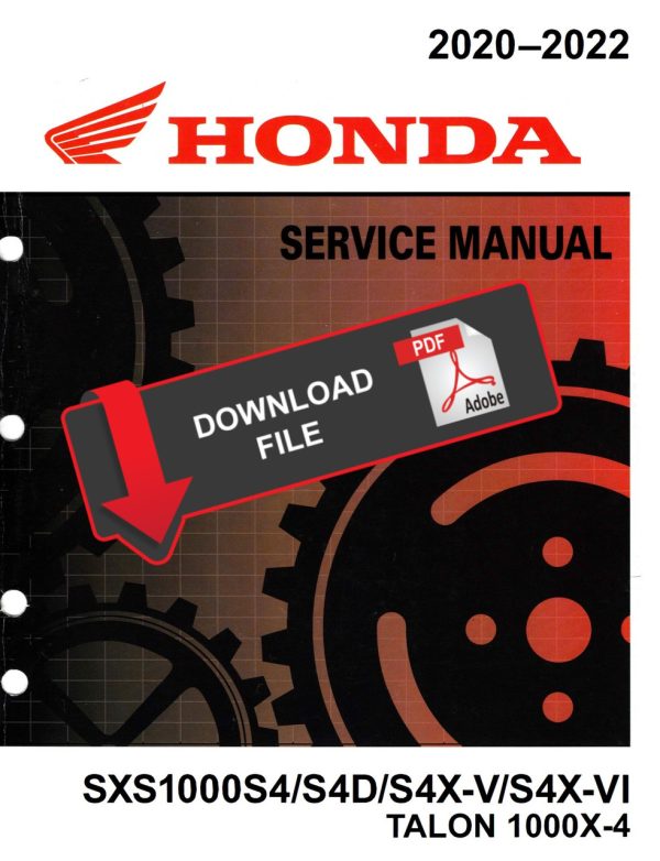 Honda 2022 Talon 1000X-4 Service Manual