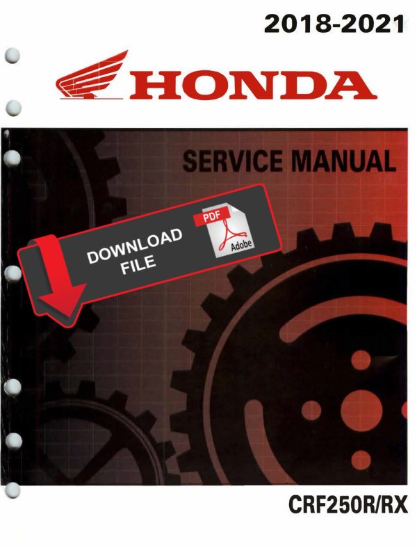 Honda 2020 CRF250RX Service Manual