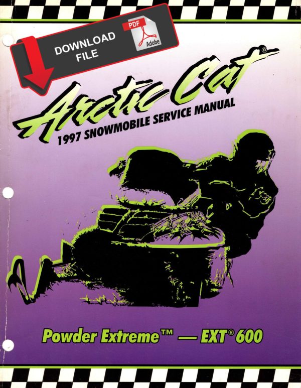 Arctic Cat 1997 EXT 600 Service Manual