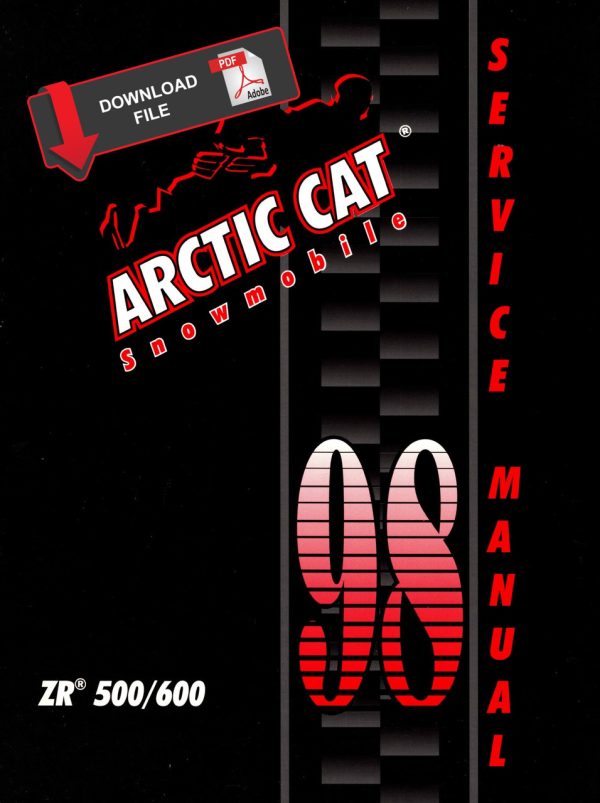 Arctic Cat 1998 ZR 600 Service Manual