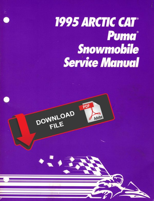 Arctic Cat 1995 Puma Snowmobile Service Manual