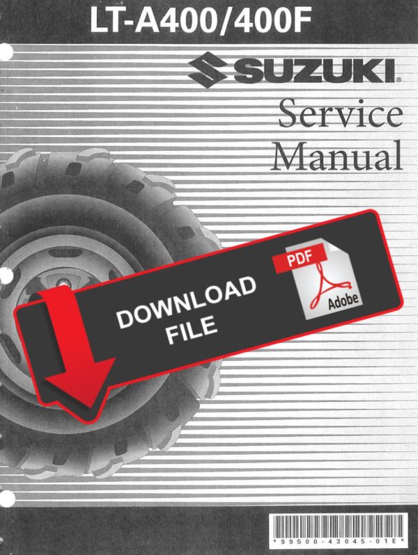 Suzuki 2006 Eiger LT-A 400 Service Manual