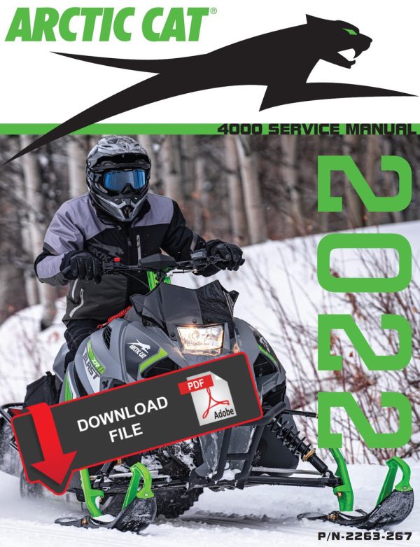 Arctic Cat 2022 Blast ZR 4000 Service Manual