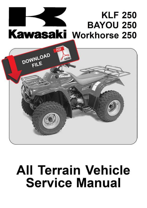 Kawasaki 2003 Bayou 250 Service Manual