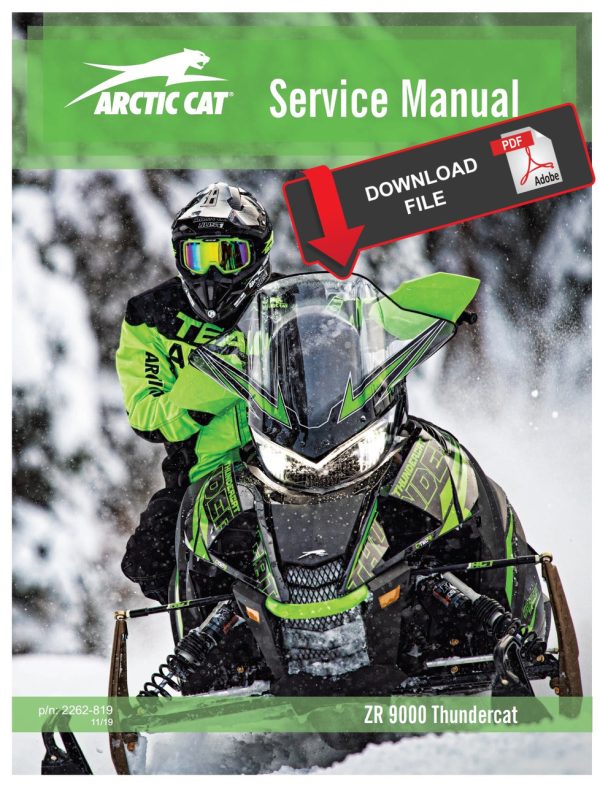 Arctic Cat 2020 ZR 9000 Thundercat Service Manual