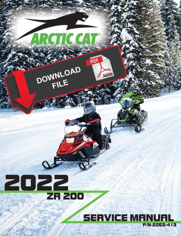 Arctic Cat 2022 ZR 200 Service Manual