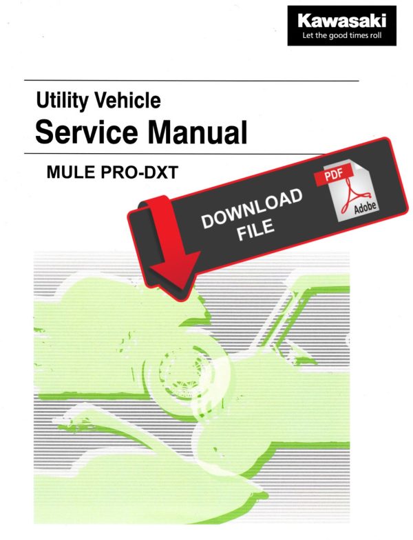 Kawasaki 2020 Mule Pro-DXT Diesel EPS Service Manual