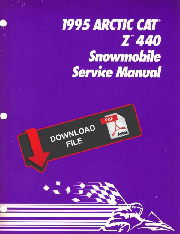 Arctic Cat 1995 Z 440 Snowmobile Service Manual