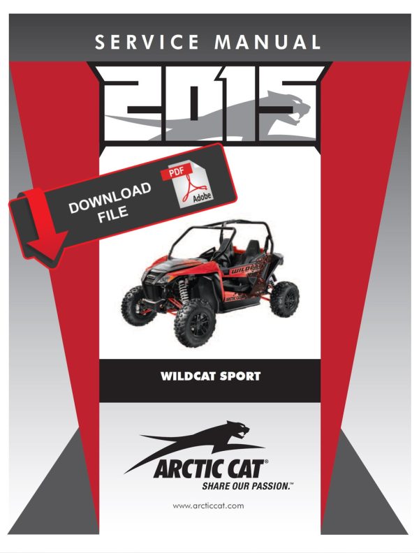 Arctic Cat 2015 Wildcat Sport Service Manual