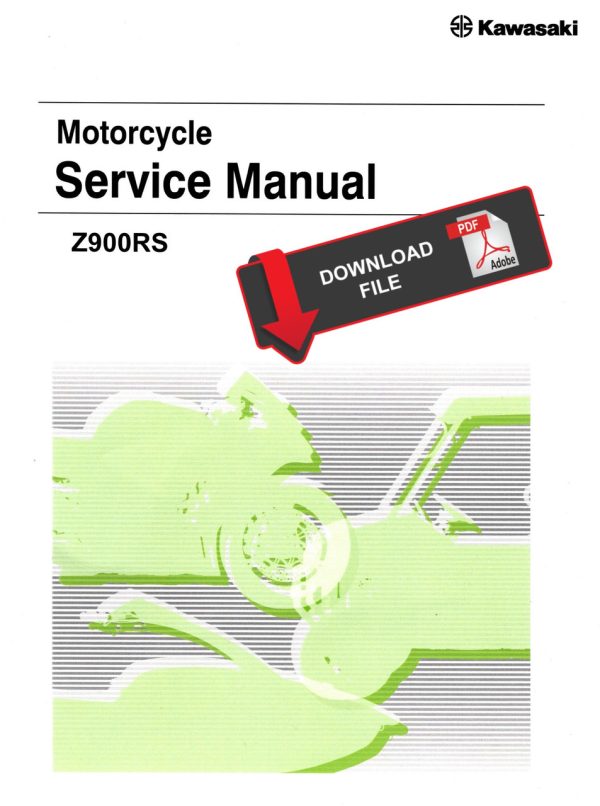 Kawasaki 2022 Z900RS Cafe Service Manual