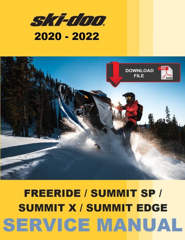 Ski-Doo 2022 Summit X Expert 850 E-TEC Turbo Service Manual