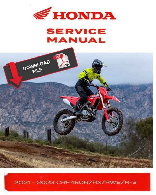 Honda 2022 CRF450RWE Service Manual