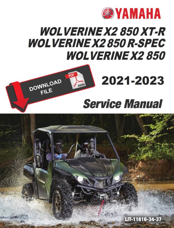 Yamaha 2021 Wolverine X2 850 R-Spec Service Manual