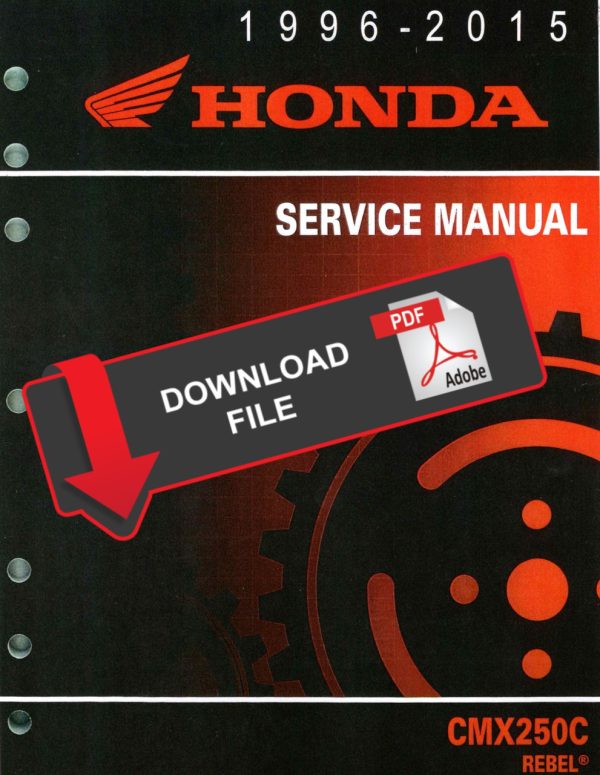 Honda 2015 CMX250 Service Manual