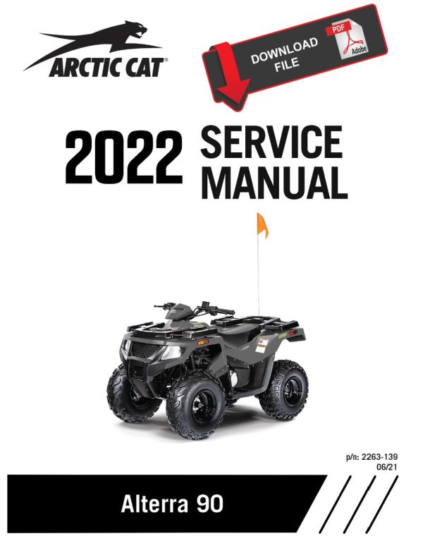 Arctic Cat 2022 Alterra 90 Service Manual