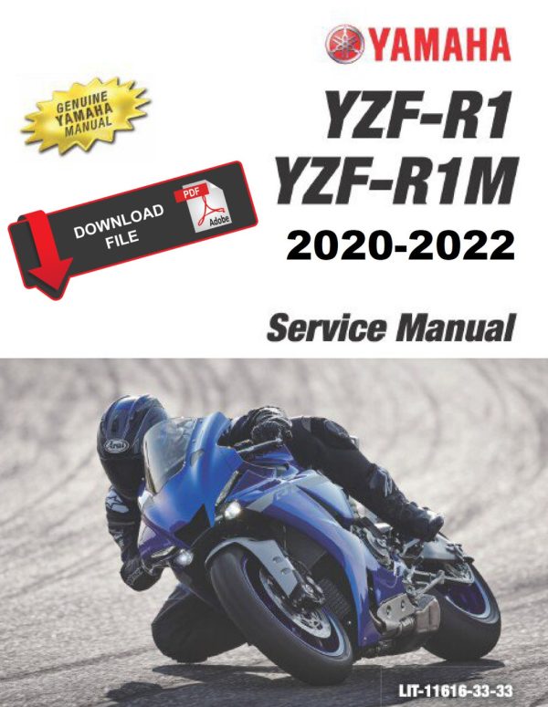 Yamaha 2022 YZF-R1 Service Manual