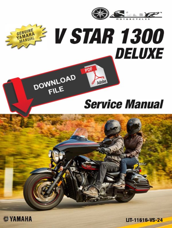 Yamaha 2017 V-Star 1300 Deluxe Service Manual