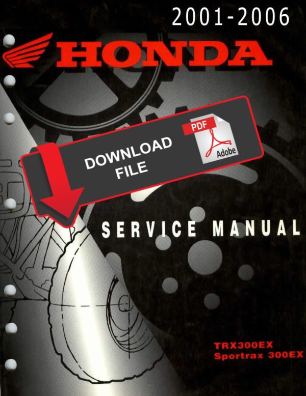 Honda 2003 Sportrax 300EX Service Manual