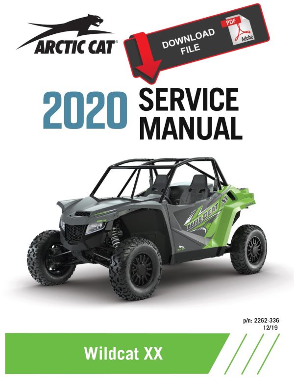 Arctic Cat 2020 Wildcat XX Service Manual