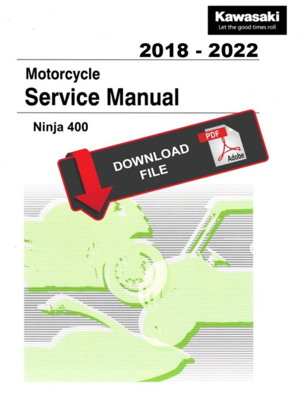 Kawasaki 2022 Ninja 400 Service Manual