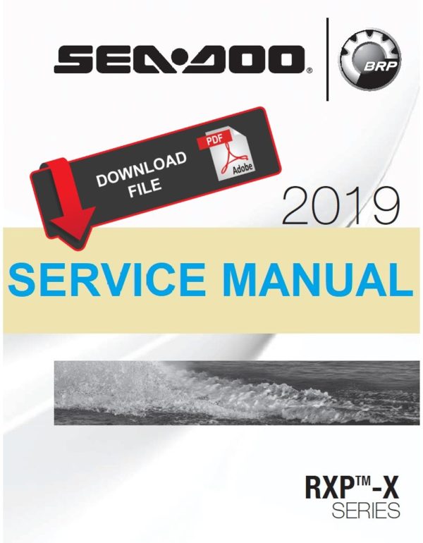 Sea-Doo 2019 RXP-X 300 Service Manual