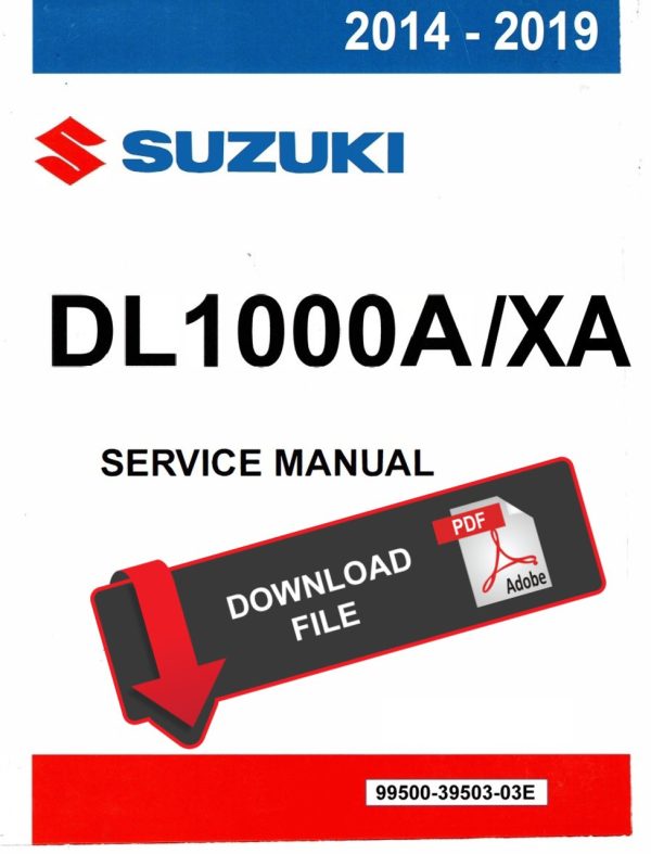 Suzuki 2019 DL1000 Service Manual