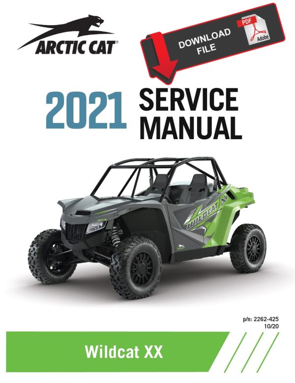 Arctic Cat 2021 Wildcat XX Service Manual