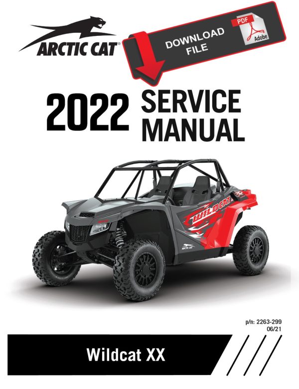 Arctic Cat 2022 Wildcat XX SE Service Manual