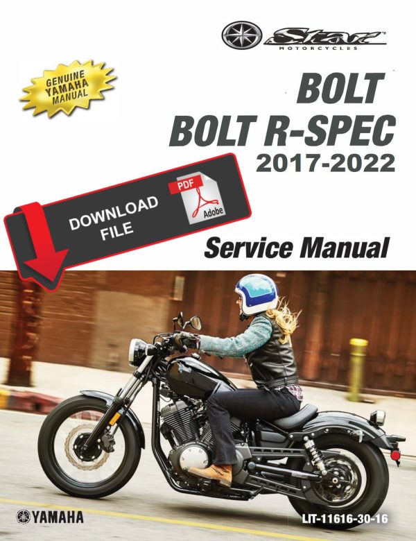 Yamaha 2021 Bolt R-Spec Service Manual