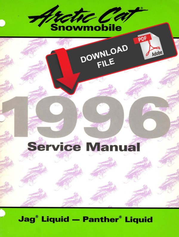 Arctic Cat 1996 Panther Liquid Snowmobile Service Manual