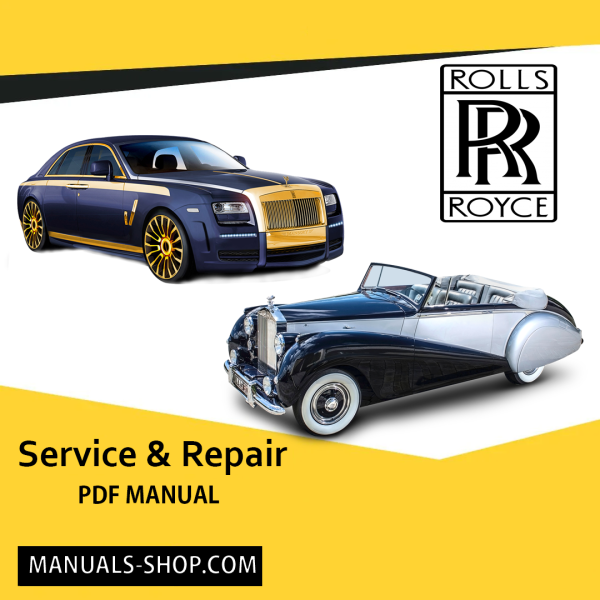 Rolls Royce & Bentley Silver Spirit Spur Corniche Mulsanne R Continental Service Manual -